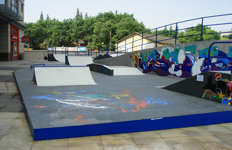 江蘇省南京市虹橋廣場極限運動場