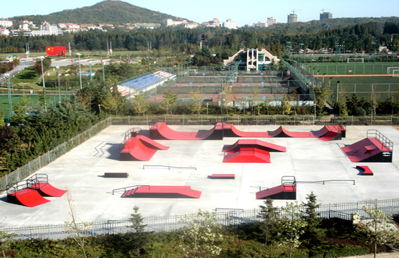 山東省青島市匯泉廣場極限運(yùn)動(dòng)場