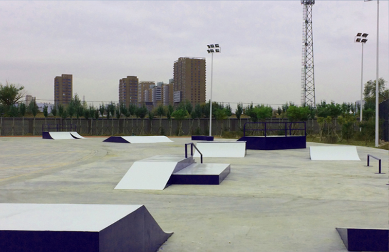 內蒙古包頭市稀土高新區高新公園極限運動場