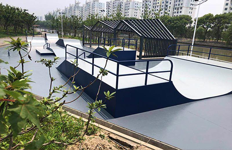 上海市青浦環城水系景觀工程極限運動場（二期）