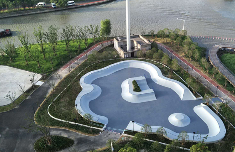 上海市青浦環城水系景觀工程極限運動場（三期）