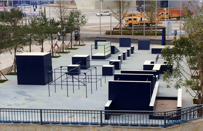 中國(guó)登山訓(xùn)練基地跑酷運(yùn)動(dòng)場(chǎng)(河北保定)