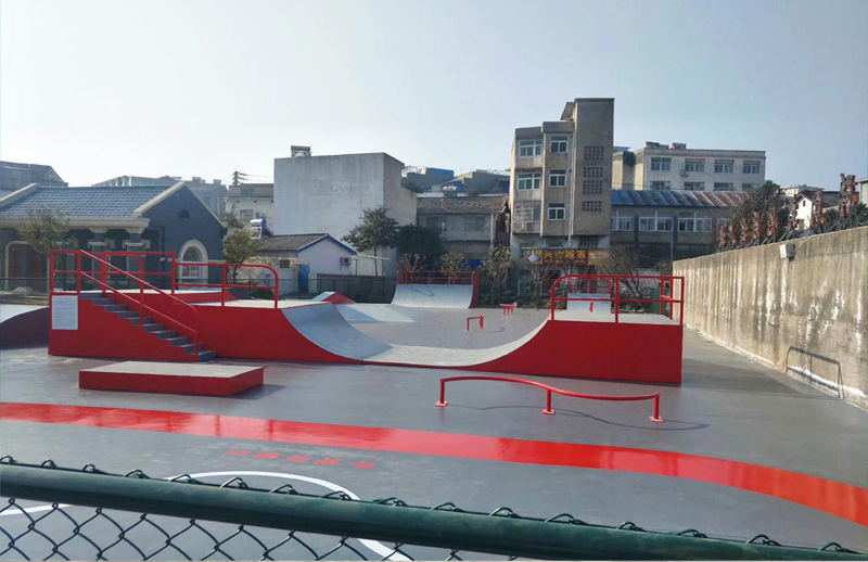 安徽省合肥市黃麓文化廣場(chǎng)極限運(yùn)動(dòng)場(chǎng)