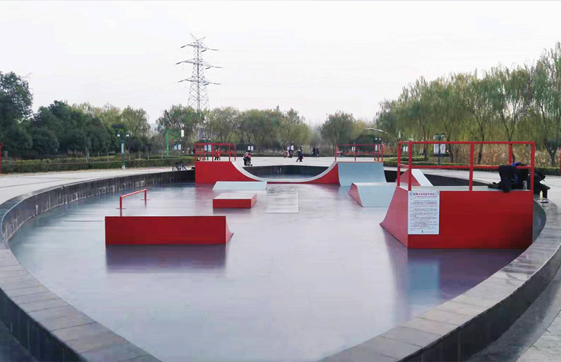 江蘇省淮安市鹽河公園極限運動場