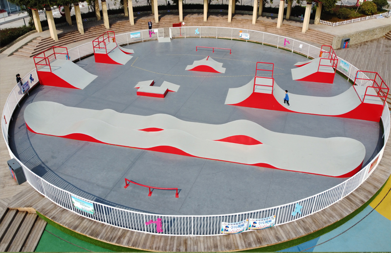 山東省日照市萬平口景區極限運動場