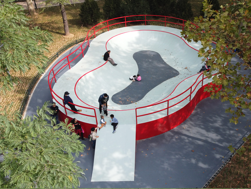 山東省淄博市人民公園極限運動場（碗池）