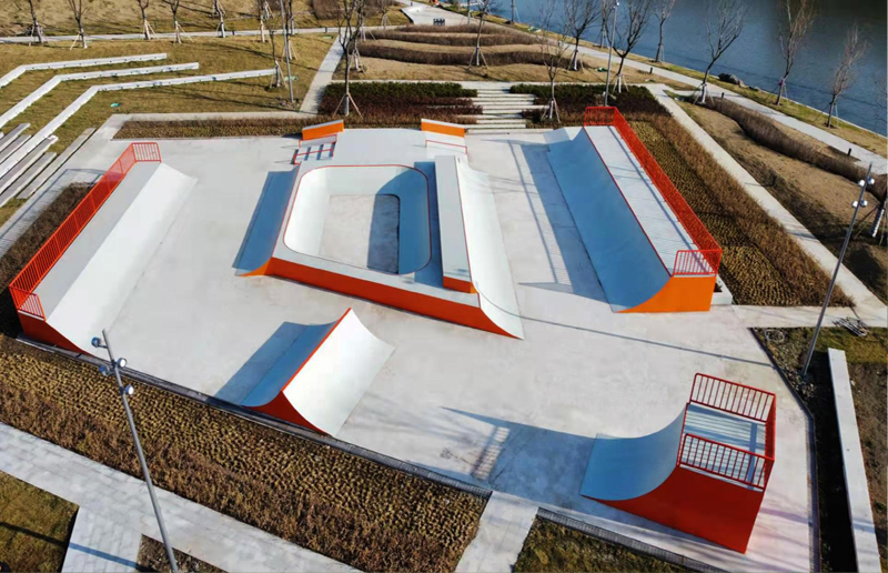 江蘇省海安市新通揚河生態(tài)公園極限運動場