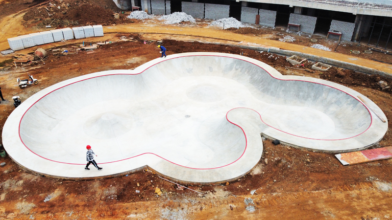 海南省海口市中央公園極限運(yùn)動(dòng)場(chǎng)