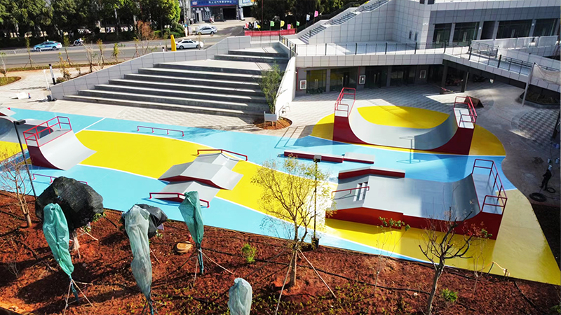 云南省昆明市南塘公園極限運動場（街區）