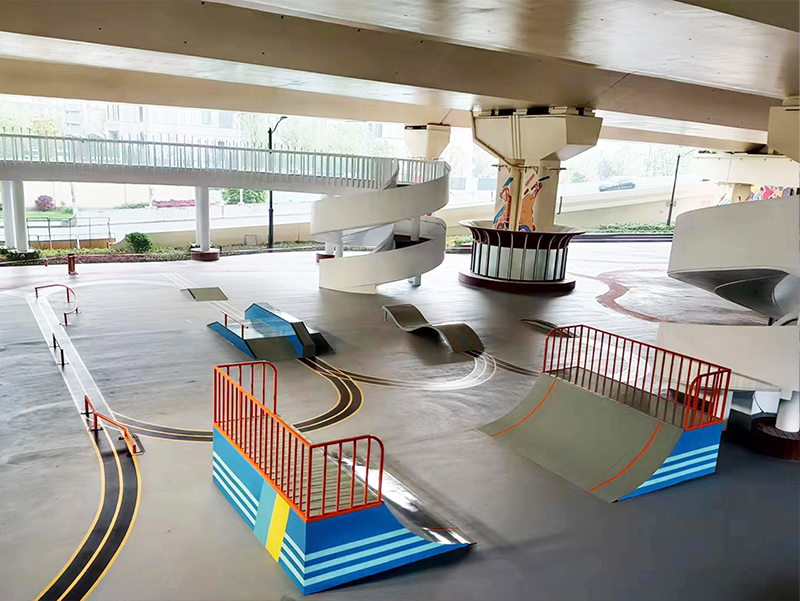 上海市共和新路橋下公園極限運動場