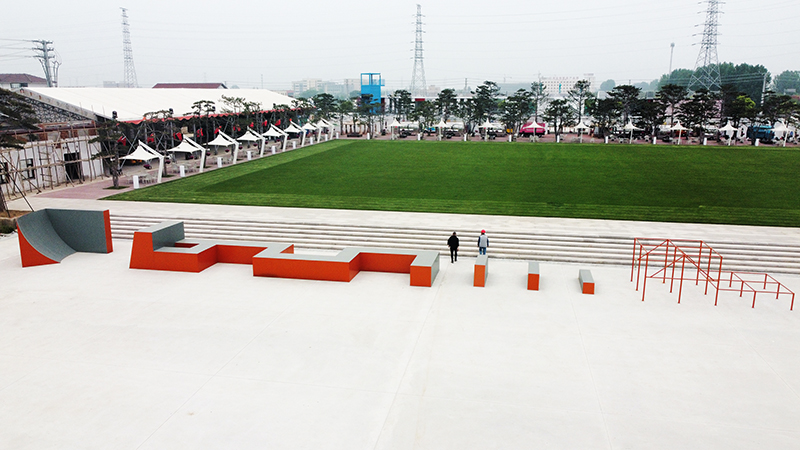 江蘇花王農業科技有限公司跑酷場地（比賽設施區）