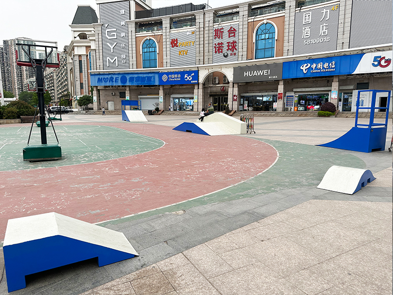 江蘇省輪滑阻攔隊南京訓練基地極限運動場