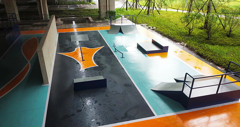 四川省自貢市梁家壩公園極限運動場(初級區)