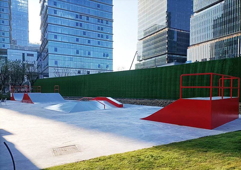 江蘇省蘇州市發動滑板公園極限運動場